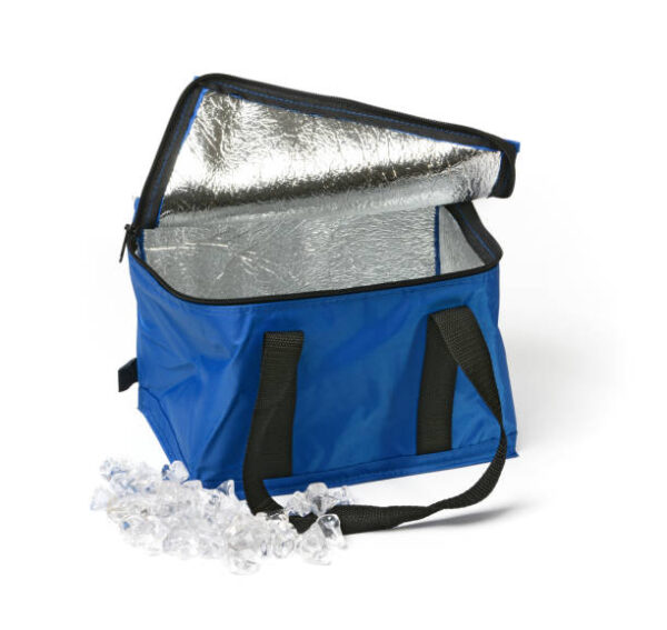 Thermal bag on the white background closeup